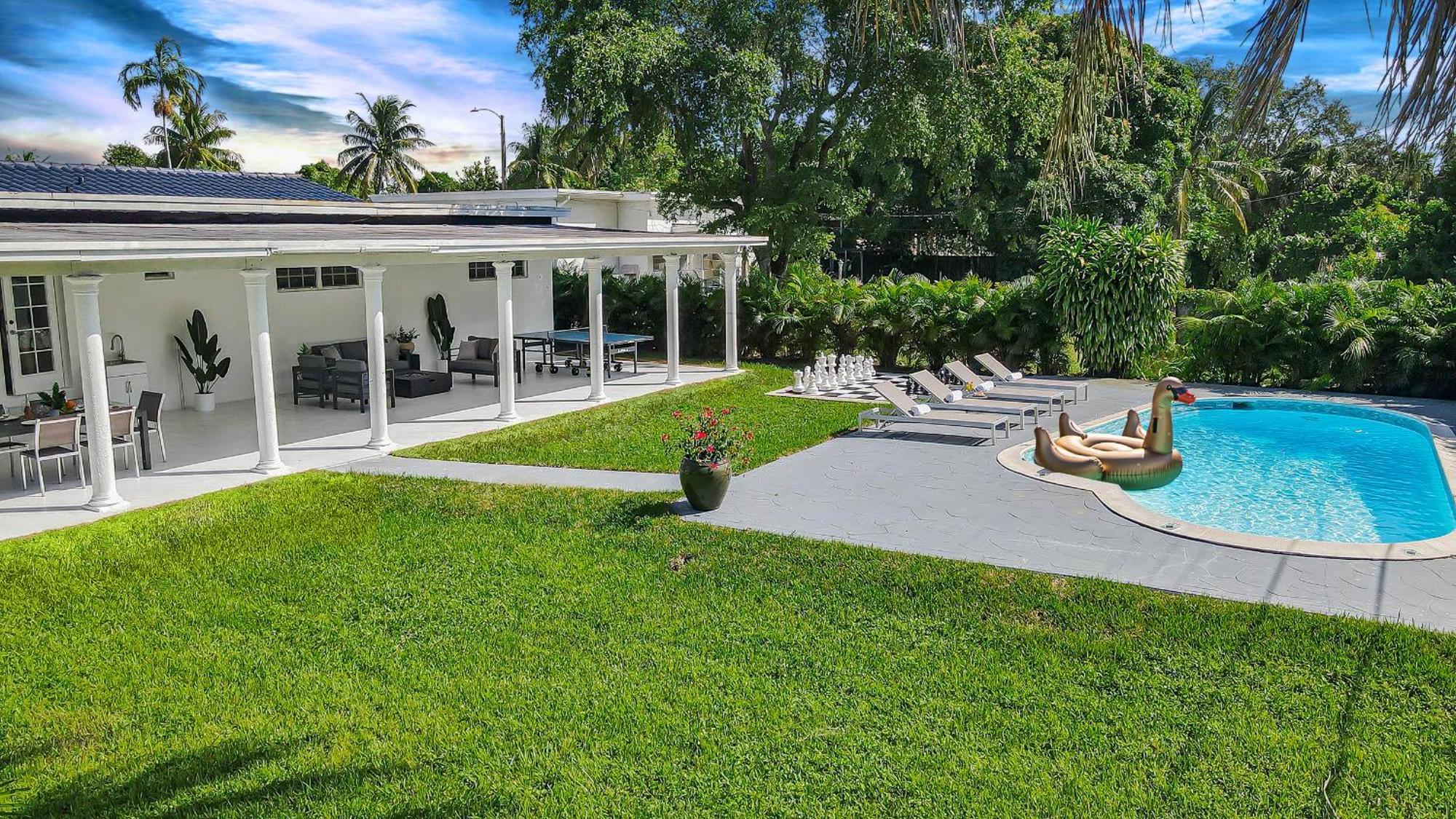 New Tropical Oasis Retreat In Miami Villa Екстериор снимка